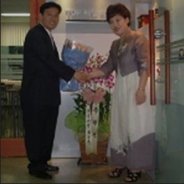 결혼마당 사무실에서